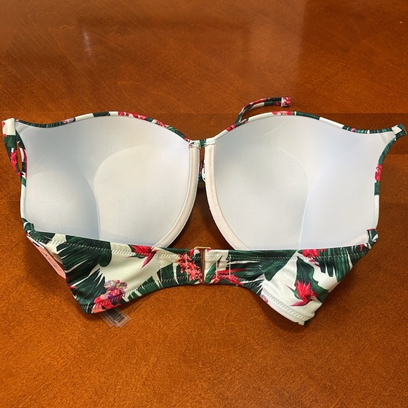 Victoria's Secret Bombshell Push-Up Bikini 34DD & Large Side-Tie Cheeky Bottom - Picture 14 of 16